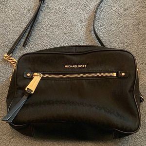 Michael Kors black crossbody bag